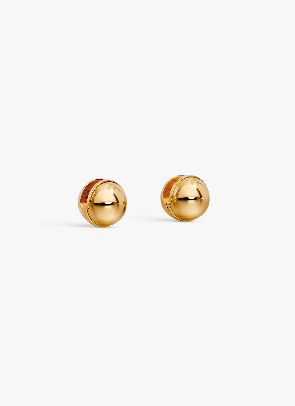 SPHERE EARRINGS ALAÏA GOLD SPHERE EARRINGS